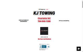 KJ Towing website