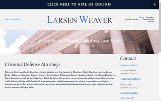 Larsen Weaver, PLLC website