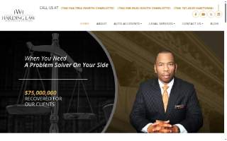 Law Offices of William H Harding website
