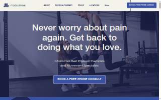 Made 2 Move Physical Therapy - Charlotte website