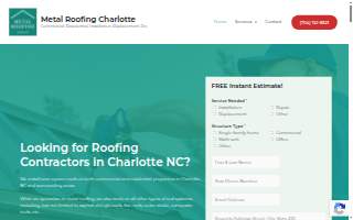 Metal Roofing Charlotte website