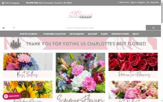 Midwood Flower Shop website