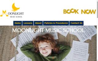 Moonlight Music School website