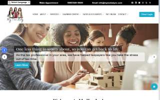 My Tax Lady NC, LLC website