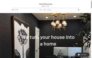 Ninas Wallcovering LLC website