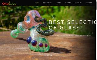 One Love Smoke Shop and Lifestyle Apparel website