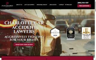 Panchenko Law Firm website