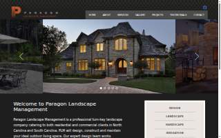 Paragon Landscape Management website