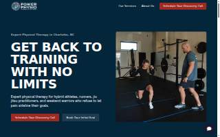 PowerPhysio website