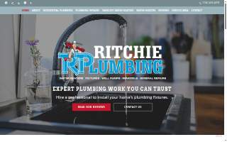 Ritchie Plumbing LLC website