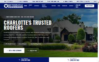 Southern Star Roofing Charlotte website