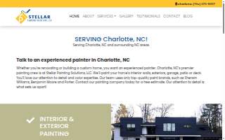 Stellar Painting Solutions, LLC website