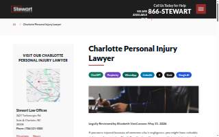 Stewart Law Offices - Workers Compensation & Car Accident Lawyers website