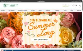 The Blossom Shop website