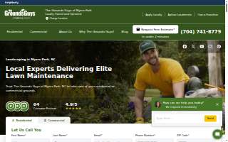 The Grounds Guys of Myers Park website