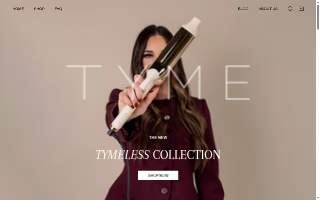 Tyme Day Spa website