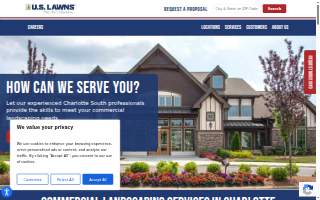 U.S. Lawns - Charlotte South website