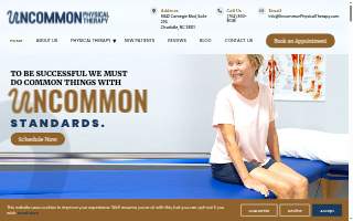 Uncommon Physical Therapy website