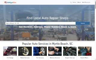 Master Auto Repair website