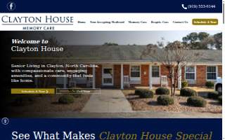 Clayton House website