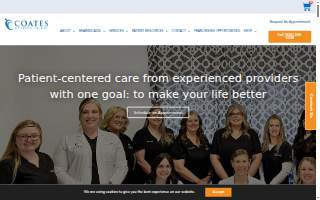 Coates Hearing Clinic of Smithfield website