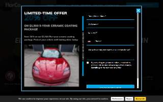HarCo Detailing of Clayton - Paint Protection Film, Ceramic Coating, Detailing & Window Tint website