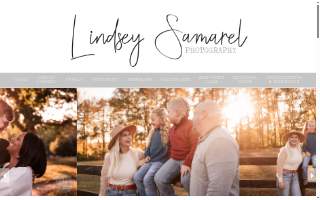 Lindsey Samarel Photography website