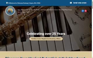 Neighborhood Academy Of Music website