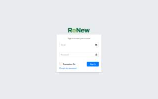 Renew Day Spa website