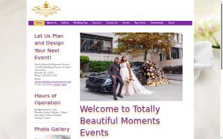 Totally Beautiful Moments website