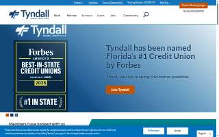 Tyndall Web Design website
