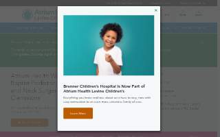 Atrium Health Wake Forest Baptist Pediatric ENT/Head and Neck Surgery - Clemmons website