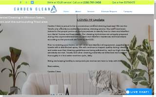 Carden Clean website
