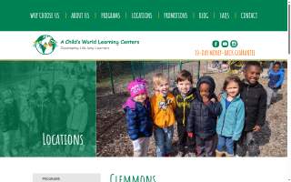 Clemmons Learning Center website