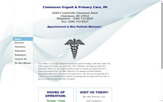 Clemmons Urgent & Primary Care website