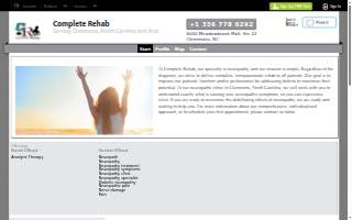 Complete Rehab website