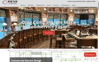 Dine By Design Catering website