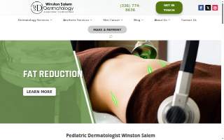 Winston Salem Dermatology & Cosmetic Center website