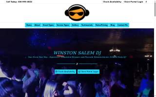 Winston-Salem DJ website