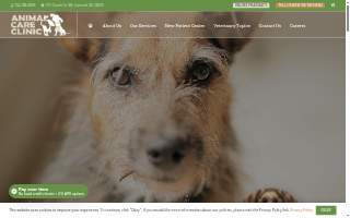 Animal Care Clinic of Concord website