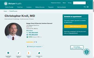 Christopher Kroll, MD website