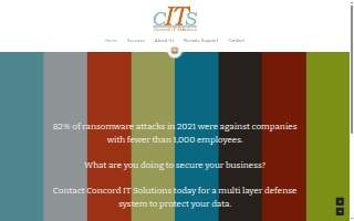 Concord IT Solutions website