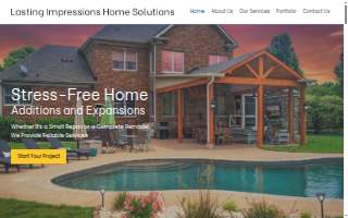 Lasting Impressions Home Solutions website