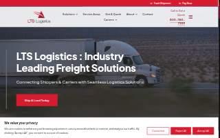 LTS Logistics website