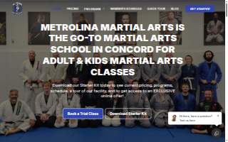 Metrolina Martial Arts website