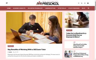 New Beginnings Preschool website