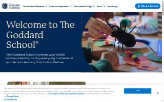 The Goddard School of Concord - Coddle Creek Market website