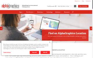 AlphaGraphics of Cornelius website