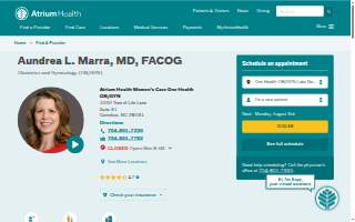 Aundrea L. Marra, MD, FACOG website