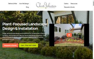 Chris Johnson Landscapes website
